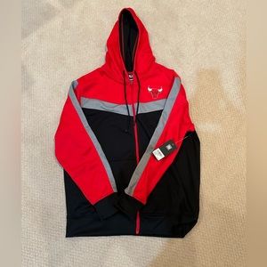 Chicago Bulls XL Zip Up Hoodie